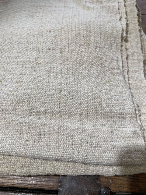 1940s  Linen/Hemp Sheet    #6621 (Read Information About This Item)