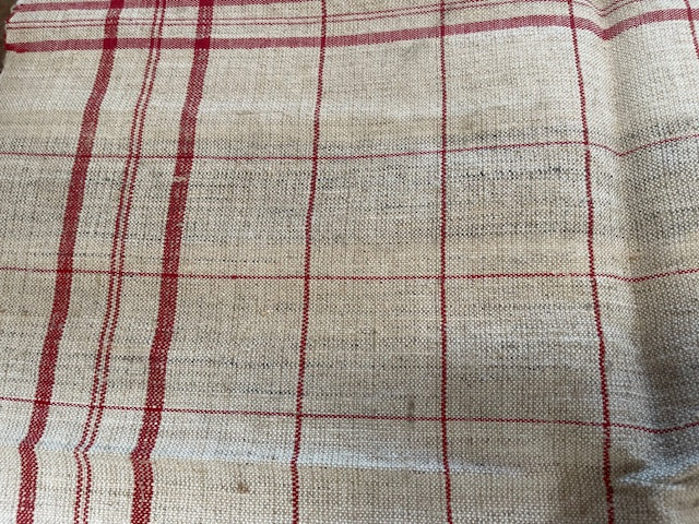 Vintage European Linen Tea Towel  #6637