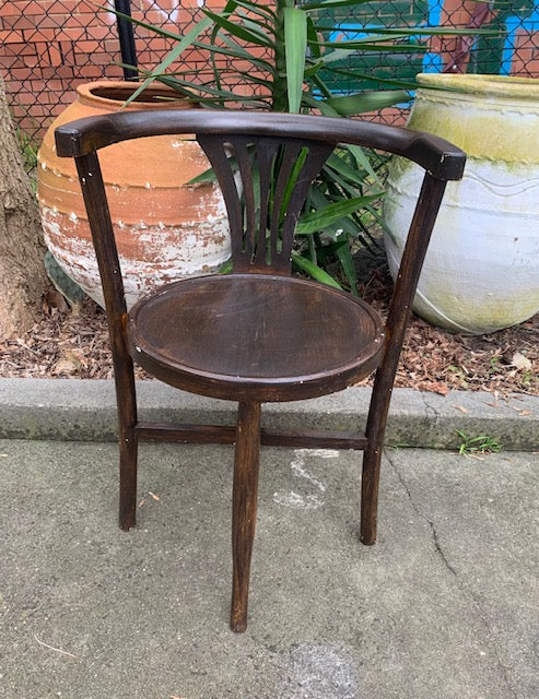 Vintage Original Thonet  Bentwood  "Captain" Chair #4976