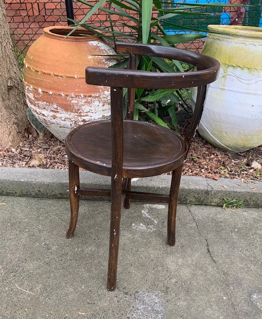 Vintage Original Thonet  Bentwood  "Captain" Chair #4976
