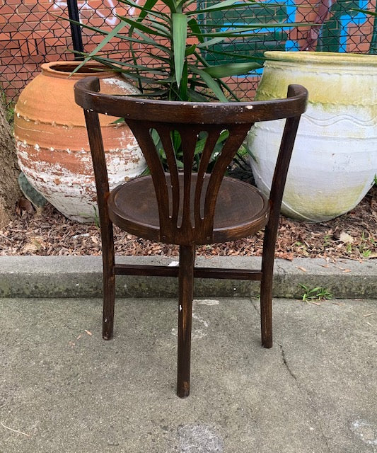 Vintage Original Thonet  Bentwood  "Captain" Chair #4977