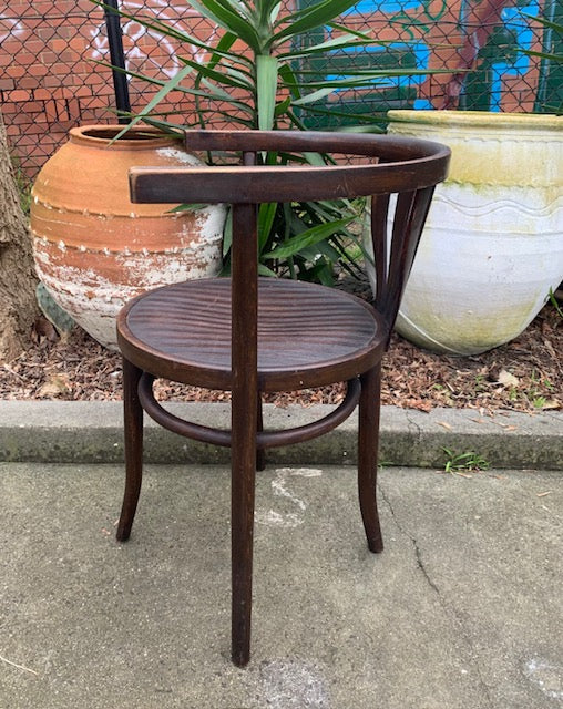 Vintage Original Thonet  Bentwood  "Captain" Chair #4978