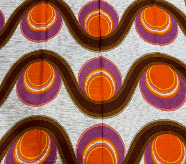 1970s  Curtain/ Fabric  #F1153  *Read Info*