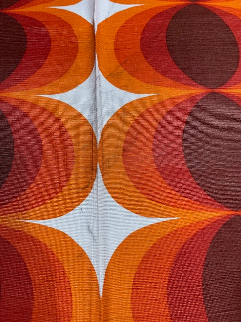 1970s  Curtain/ Fabric  #F1158  *Read Info*