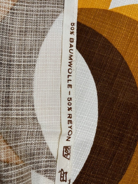 1970s  Curtain/ Fabric  #F1159  *Read Info*
