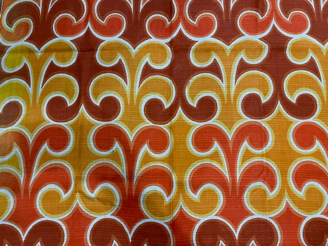 1970s  Curtain/ Fabric  #F1162  *Read Info*