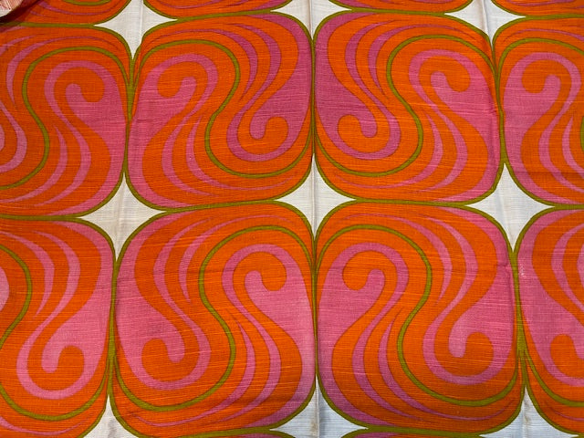 1970s  Curtain/ Fabric  #F1174  *Read Info*