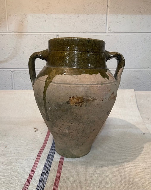 Vintage   Hungarian  Terracotta Pot  #6649