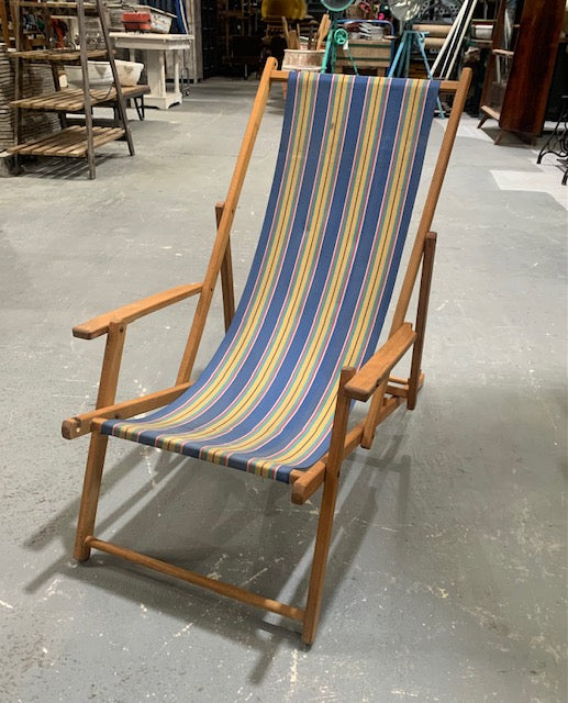 Vintage EuropeanDeck Chair  #4988