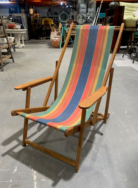 Vintage EuropeanDeck Chair  #4990