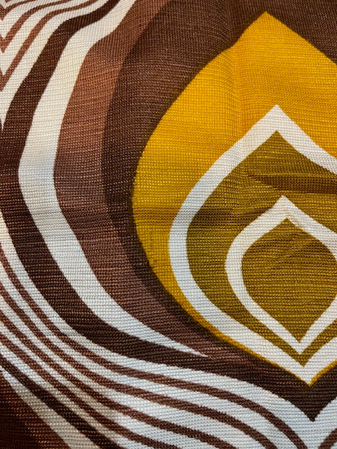 1970s  Curtain/ Fabric  #F1182  *Read Info*