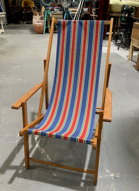 Vintage EuropeanDeck Chair  #4993