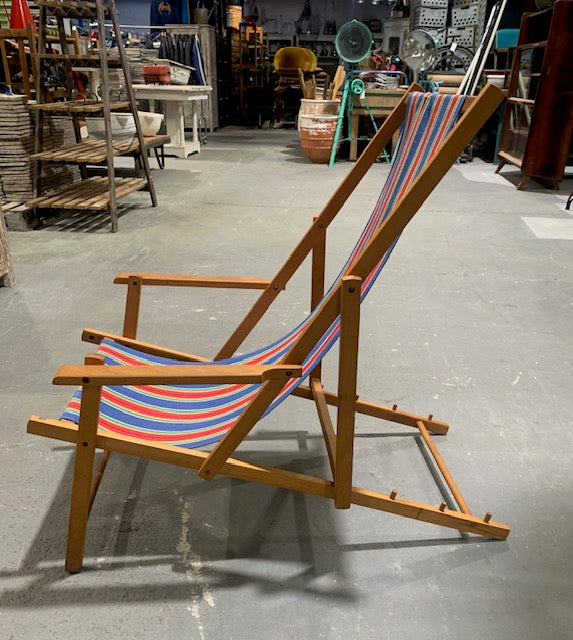 Vintage EuropeanDeck Chair  #4993