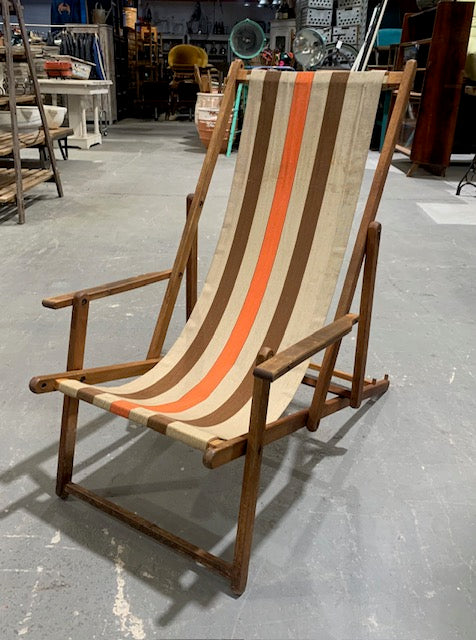 Vintage EuropeanDeck Chair  #4994