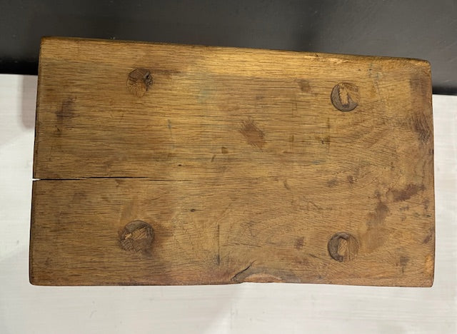 Vintage Hungarian Milking Stool  #7300