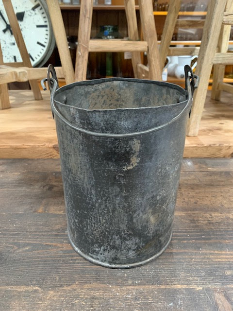 Vintage  Galvanised Bucket Planter #5006  Byron