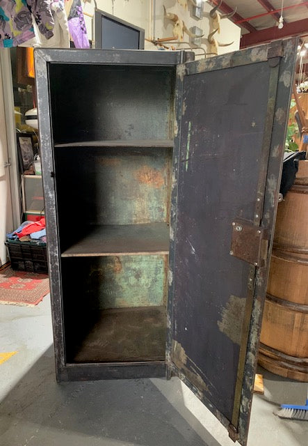 Vintage European Metal Safe #5011