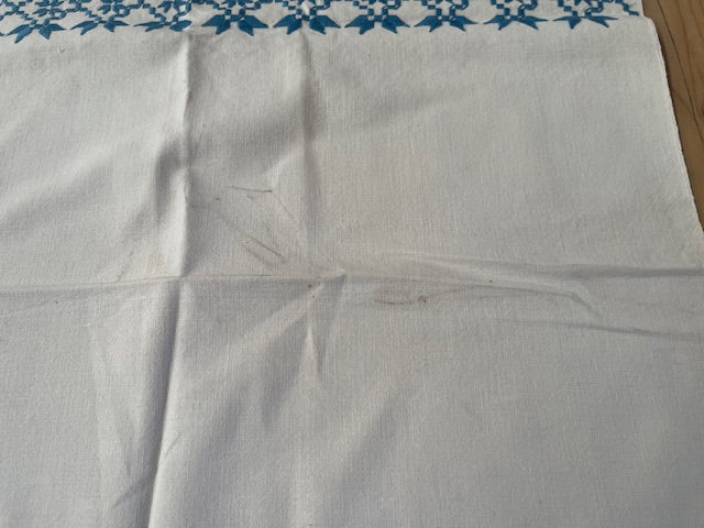 Vintage European Linen Tea Towel  #7324