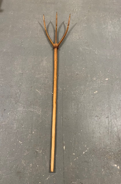 Vintage  European Wooden Hay Fork #5015