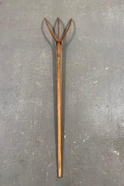 Vintage  European Wooden Hay Fork #5015