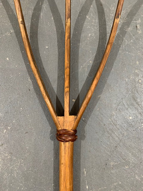 Vintage  European Wooden Hay Fork #5015