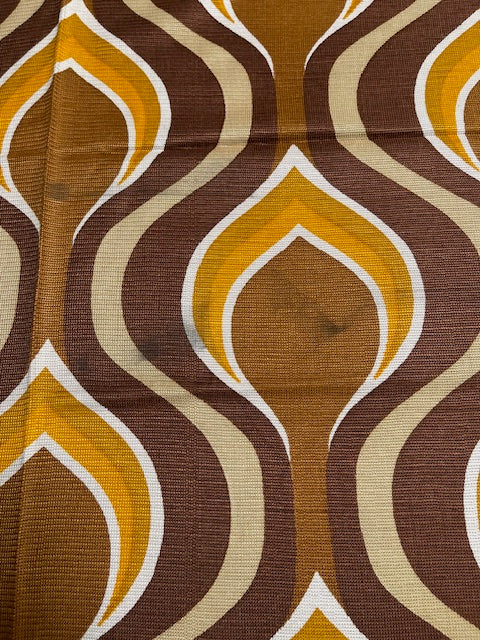 1970s  Curtain/ Fabric  #F631 *Read Info*