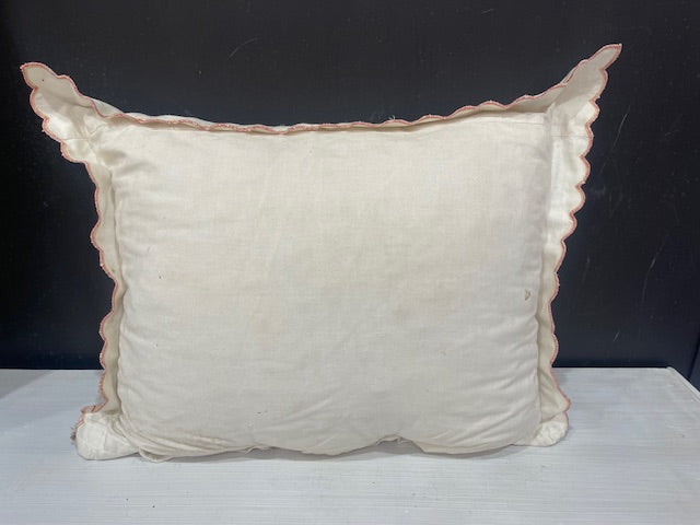 Vintage Hungarian Embroidered Pillow #7373