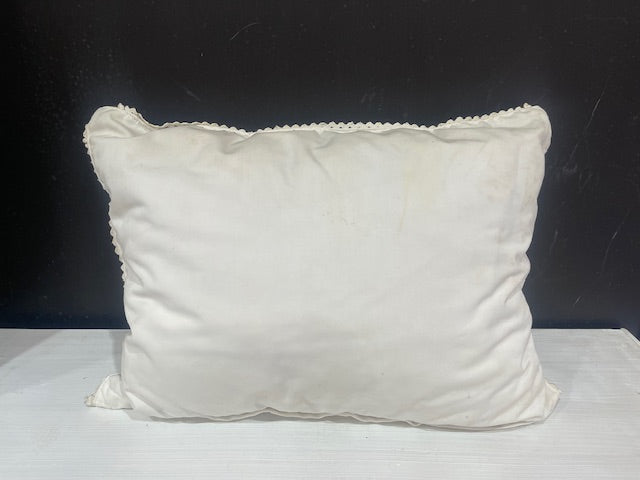 Vintage Hungarian Embroidered Pillow #7375