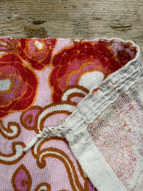 Vintage  Terry Towelling Curtain/ Fabric  #F1185  *Read info*