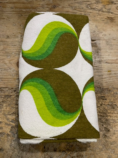 Vintage  Terry Towelling Curtain/ Fabric  #F1186  *Read info*