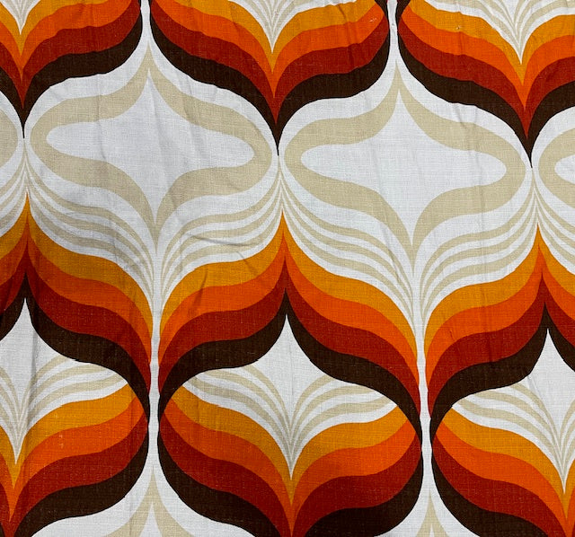 1970s  Curtain/ Fabric  #F1190  *Read Info*