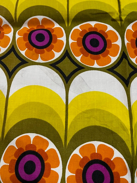 1970s  Curtain/ Fabric  #F1193  *Read Info*