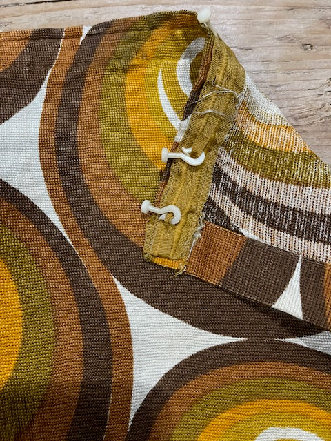 1970s  Curtain/ Fabric  #F1197  *Read Info*