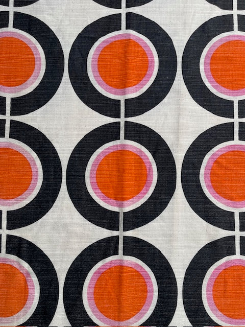 Pair of 1970s  Curtain/ Fabric  #F673 *Read Info*