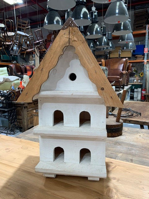 Vintage Wooden Bird House #5053