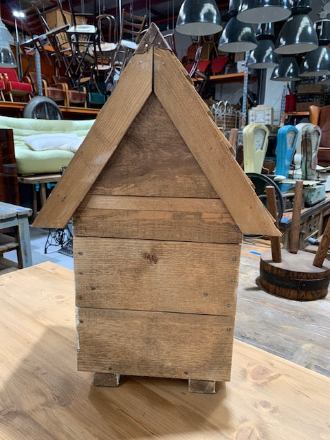 Vintage Wooden Bird House #5053