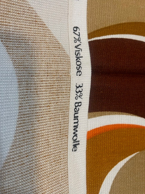 1970s  Curtain/ Fabric  #F1210  *Read Info*