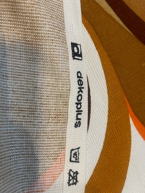 1970s  Curtain/ Fabric  #F1210  *Read Info*