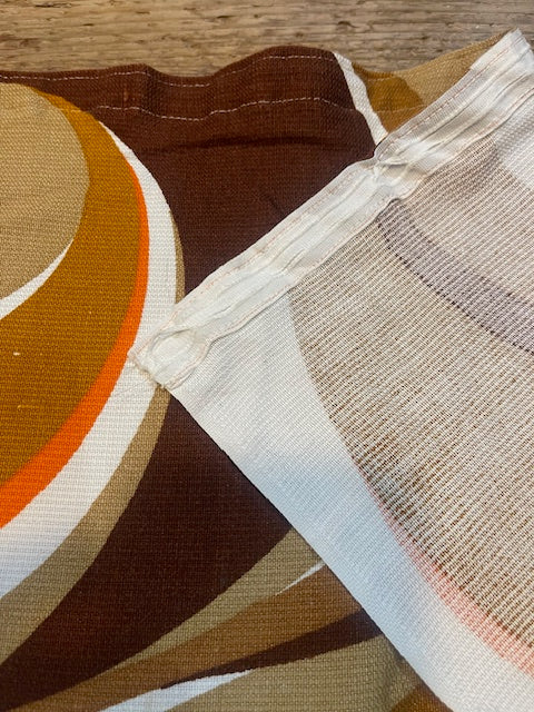 1970s  Curtain/ Fabric  #F1210  *Read Info*