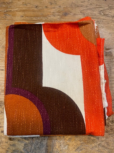1970s  Curtain/ Fabric  #F1211  *Read Info*