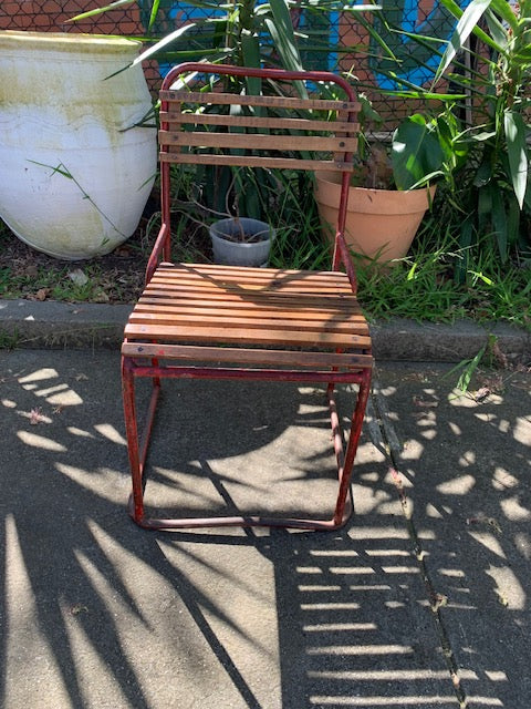 Vintage  French Garden Chairs #5059