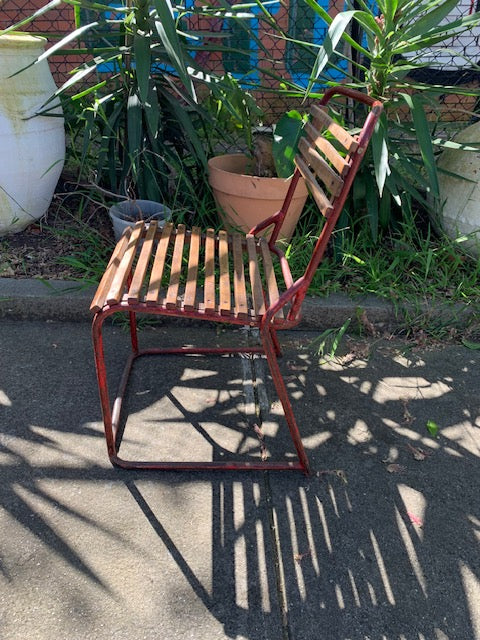 Vintage  French Garden Chairs #5059