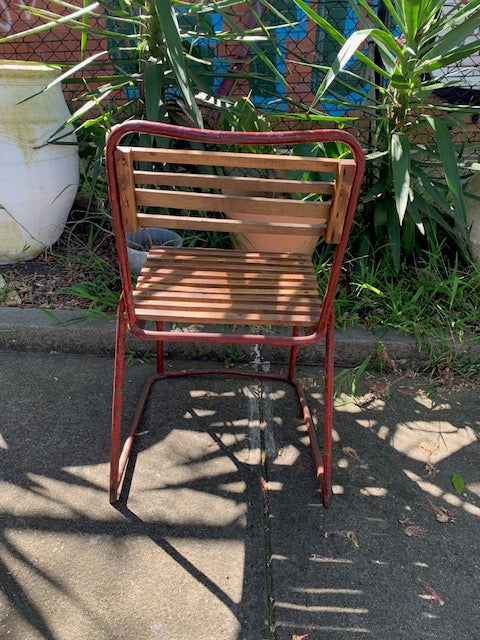 Vintage  French Garden Chairs #5059