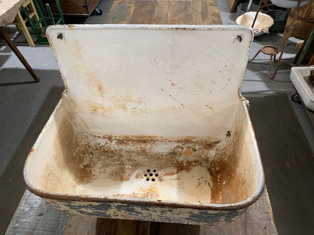 Vintage Rustic  Cast Iron Wall Sink #5062