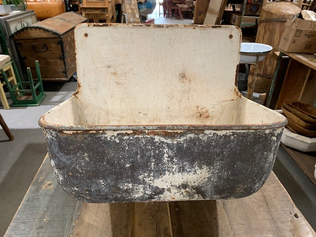 Vintage Rustic  Cast Iron Wall Sink #5063