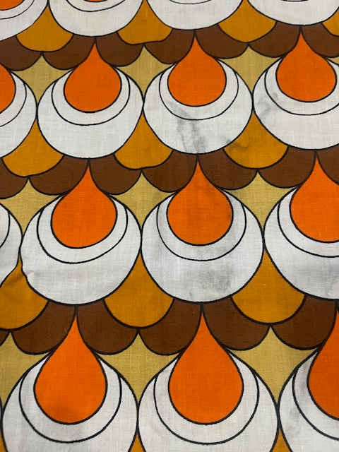 1970s  Curtain/ Fabric  #F1221 *Read Info*
