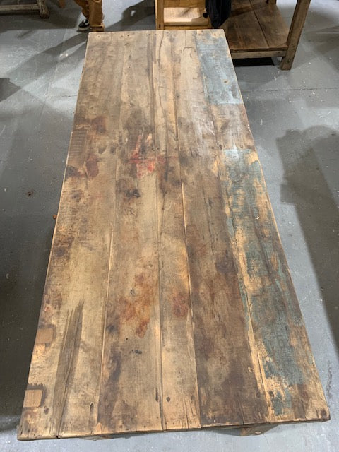 Vintage European Workbench / Kitchen Island #6631