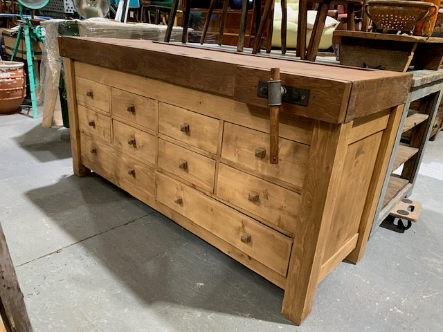 Vintage European Workbench / Shop Counter #5071