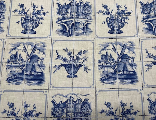 Vintage   Curtain/ Fabric  #F1223 *Read Info*