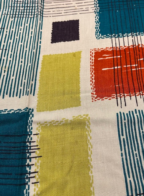 1950s  Curtain/ Fabric  #F1224 *Read Info*